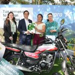 Recibió su remesa en su Billetera Móvil y se ganó una moto